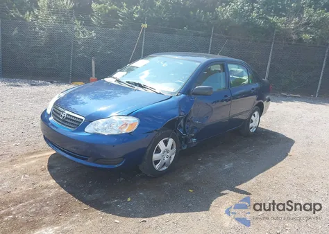 2005 Toyota Corolla Ce из США, поврежденный, VIN 2T1BR32E65C386879